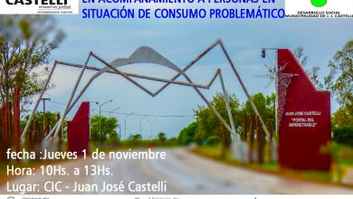 Photo of Fw: REALIZARÁN UN TALLER PARA ADULTOS RESPONSABLES EN ACOMPAÑAMIENTO A PERSONAS EN SITUACIÓN DE CONSUMO PROBLEMÁTICO