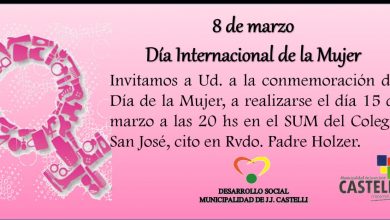 Photo of Fw: COMIENZAN LAS ACTIVIDADES POR EL DÍA INTERNACIONAL DE LA MUJER