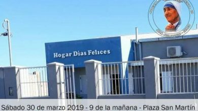 Photo of Fw: REALIZARÁN UNA FERIA SOLIDARIA EN BENEFICIO DEL HOGAR MADRE TERESA DE CALCUTA III «DÍAS FELICES»