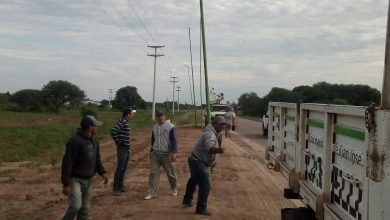 Photo of Fw: EL MUNICIPIO DE CASTELLI REALIZA LA ILUMINACIÓN DE Av. GÜEMES