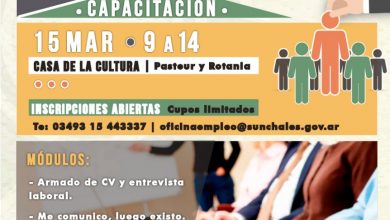 Photo of Fwd: IMPORTANTE | Capacitación «Salí del Umbral, entrá al mundo laboral»