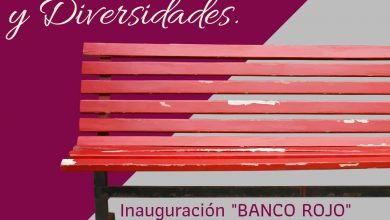 Photo of Fw: CASTELLI INAUGURA EL PRIMER BANCO ROJO CON EL FIN DE TRANSMITIR UN MENSAJE DE PREVENCIÓN, INFORMACIÓN Y SENSIBILIZACIÓN CONTRA LA VIOLENCIA DE GÉNERO Y LOS FEMICIDIOS