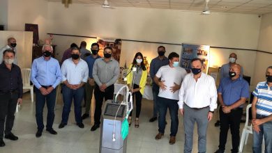 Photo of Fw: Entrega de respirador y casco helmet a Arrufó y Moises Ville