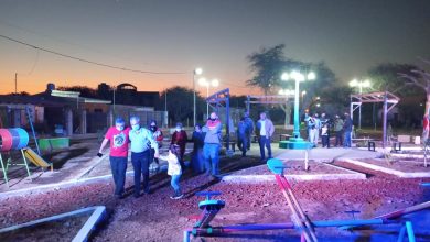 Photo of Fwd: Nueva plaza en barrio La Leñera