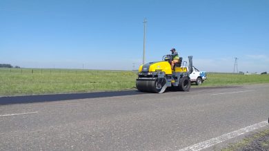 Photo of Fwd: VIALIDAD NACIONAL TRABAJA SOBRE RN 7 ENTRE LA PICASA Y RUFINO