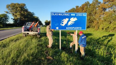 Photo of Fwd: A 40 AÑOS DE MALVINAS, VIALIDAD NACIONAL INSTALÓ CARTELERÍA EN RUTAS NACIONALES PARA CONCIENTIZAR SOBRE EL RECLAMO DE SOBERANÍA