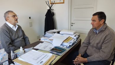 Photo of Fwd: PARTE DE PRENSA- DPTO. CASTELLANOS: CALVO SE REUNIÓ CON EL NUEVO JEFE DE SUCURSAL – EPE RAFAELA